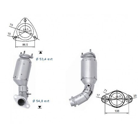 DPF a katalyzátory Magnaflow pro konkrétní model Magnaflow Katalyzátor na SUZUKI | race-shop.cz