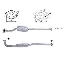 Magnaflow Katalyzátor na SUZUKI