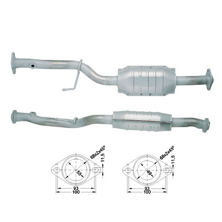 DPF a katalyzátory Magnaflow pro konkrétní model Magnaflow Katalyzátor na TOYOTA | race-shop.cz
