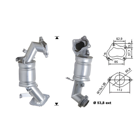 DPF a katalyzátory Magnaflow pro konkrétní model Magnaflow Katalyzátor na TOYOTA | race-shop.cz