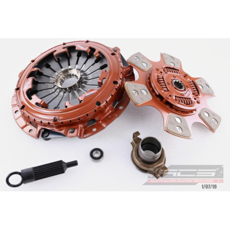Spojky a setrvačníky Xtreme KTY28030-1B Clutch Kit Xtreme Outback Heavy Duty Sprung Ceramic 910Nm 1200Kg (40%) | race-shop.cz