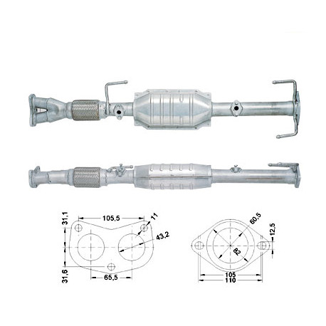 DPF a katalyzátory Magnaflow pro konkrétní model Magnaflow Katalyzátor na TOYOTA | race-shop.cz