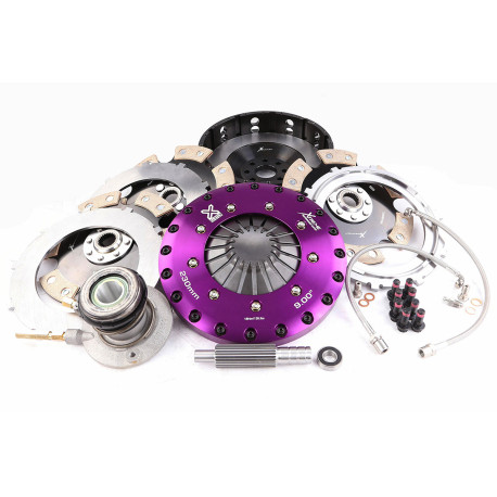 Spojky a setrvačníky Xtreme KTY23692-3E Xtreme Motorsport 230mm Rigid Ceramic Trojitý talíř spojková sada QUAIFE 26x28.6mm | race-shop.cz