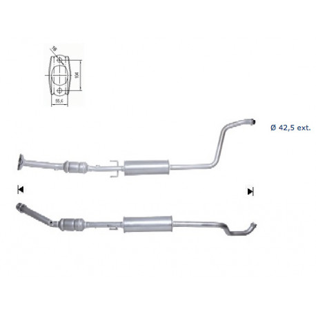 DPF a katalyzátory Magnaflow pro konkrétní model Magnaflow Katalyzátor na TOYOTA | race-shop.cz