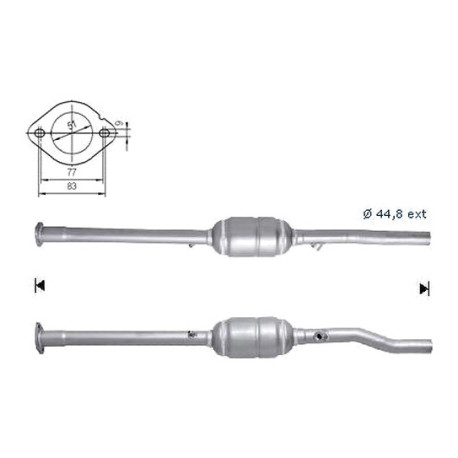 DPF a katalyzátory Magnaflow pro konkrétní model Magnaflow Katalyzátor na VOLKSWAGEN | race-shop.cz