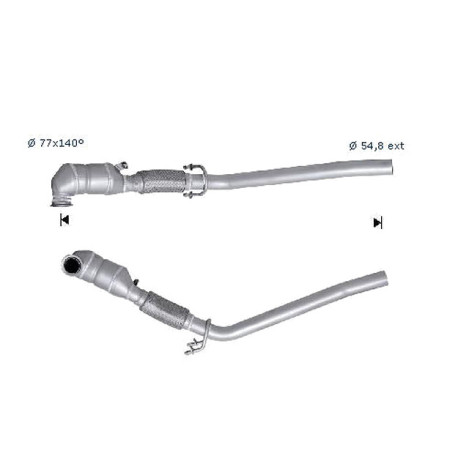 DPF a katalyzátory Magnaflow pro konkrétní model Magnaflow Katalyzátor na VOLKSWAGEN | race-shop.cz