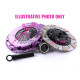 Spojky a setrvačníky Xtreme KSZ19003-1C Clutch Kit Xtreme Performance Heavy Duty Cushioned Ceramic 250Nm | race-shop.cz