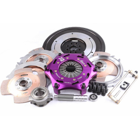 Spojky a setrvačníky Xtreme KSU18521-3E Xtreme Performance 184mm Rigid Ceramic Trojitý talíř spojková sada Včetně setrvačníku | race-shop.cz