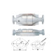 DPF a katalyzátory Magnaflow pro konkrétní model Magnaflow Katalyzátor na VOLVO | race-shop.cz