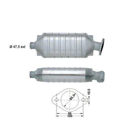 DPF a katalyzátory Magnaflow pro konkrétní model Magnaflow Katalyzátor na VOLVO | race-shop.cz
