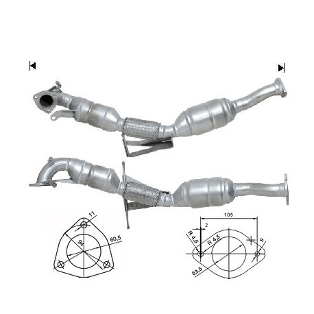 DPF a katalyzátory Magnaflow pro konkrétní model Magnaflow Katalyzátor na VOLVO | race-shop.cz