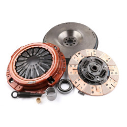 KNI28515-1C Clutch Kit Xtreme Outback Extra Heavy Duty Cushioned Ceramic Incl Flywheel 1100Kg (40%)