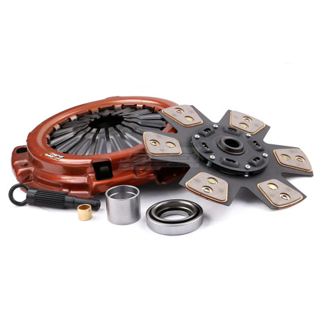 Spojky a setrvačníky Xtreme KNI28015-1B Clutch Kit Xtreme Outback Heavy Duty Sprung Ceramic 850Nm | race-shop.cz