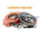 Spojky a setrvačníky Xtreme KNI28012-1A Clutch Kit Xtreme Outback Heavy Duty Organic | race-shop.cz