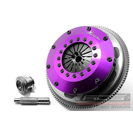Spojky a setrvačníky Xtreme KNI20523-2E Xtreme Performance 200mm Rigid Ceramic Twin Plate Clutch Kit Incl Flywheel 1200Nm | race-shop.cz