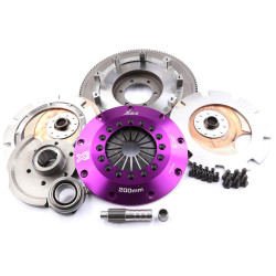 KMZ20526-2E Xtreme Performance 200mm Rigid Sada keramické dvoulamelové spojky Včetně setrvačníku 1200Nm