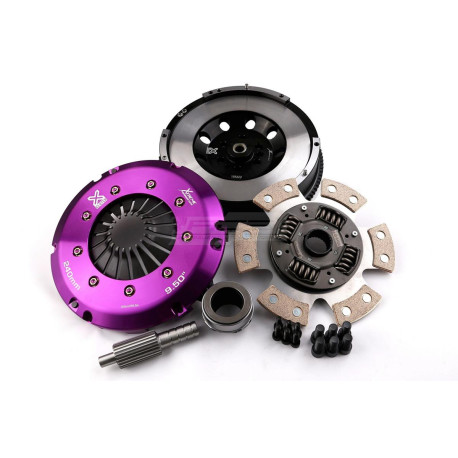 Spojky a setrvačníky Xtreme KBM24566-1R Clutch Kit Xtreme Performance Závodní odpružená keramika Včetně Setrvačníku 910Nm | race-shop.cz