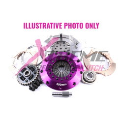 KBM20534-2B Xtreme Performance 200mm Sprung Keramická dvoulamela Clutch Kit Včetně Setrvačníku 1200Nm