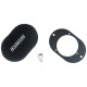 Filtry pro karburátory RAMAIR domed carb air filter with baseplate to fit Weber 23/32 TLD | race-shop.cz