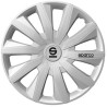 SPARCO kryty kol (poklice) MILANO - 16" (stříbrná)