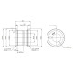SuperPro FUCA INNER OFFSET BUSH KIT (80ShA) | race-shop.cz