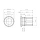 SuperPro SuperPro Front Lower Control Arm Inner Front Bush Kit for Mazda MX-5/MX-5 RF | race-shop.cz