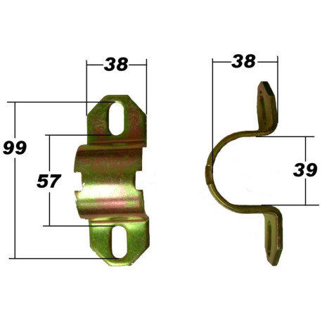 SuperPro Universal Sway Bar Bracket | race-shop.cz