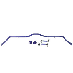 SuperPro Zadní stabilizátor + sada tyček stabilizátoru 26mm nastavitelný pro Toyota Land Cruiser 300 Series 2021-
