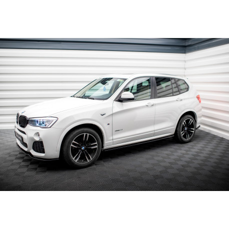 Body kit a vizuální doplňky Sada splitterů BMW X3 M-Pack F25 Facelift | race-shop.cz