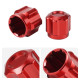 Designové doplňky a kryty motoru Aluminum Air Conditioning A/C Line Caps For BMW E36/ E46/ E60/ E90/ E92/ Z4 E85 | race-shop.cz