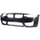 Bazar Sportovní Přední nárazník pro . + lip spoiler pro . BMW 3 Series F30 F31 F80 11-19 POŠKOZENÉ | race-shop.cz