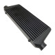 Bazar Intercooler FMIC univerzál 550 x 230 x 65 mm vstup/výstup 63mm - Black POŠKOZENÉ | race-shop.cz