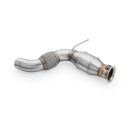 Down pipe, dump pipe Downpipe BMW F32, F33, F36 430d/dx, 435dx N57N, N57Z with silencer | race-shop.cz