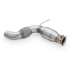 Downpipe BMW E70 X5 30dx, 40dx N57, N57S s tlumičem