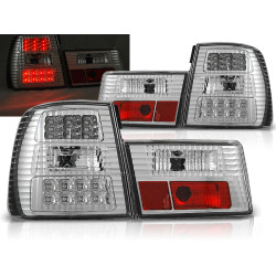 LED ZADNÍ SVĚTLA CHROM pro BMW E34 02.88-12.95 SEDAN