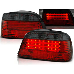 LED PÁS Zadní světla ČERVENÉ KOUŘOVÉ odpovídá BMW E38 06.94-07.01
