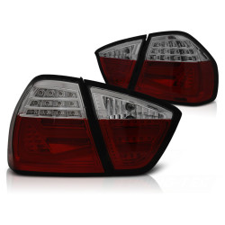 LED BAR ZADNÍ SVĚTLA ČERVENÁ KOUŘOVÉ pro BMW E90 03.05-08.08