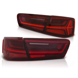 LED PÁS ZADNÍ SVĚTLA ČERVENÁ BÍLÁ SEQ pro AUDI A6 C7 11-14 LIMOUSINE