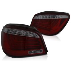 LED PÁS ZADNÍ SVĚTLA ČERVENÝ KOUŘ pro BMW E60 LCI 07-10