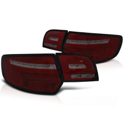 LED PÁS ZADNÍ SVĚTLA ČERVENÝ KOUŘ SEQ pro AUDI A3 8P 5D 08-12