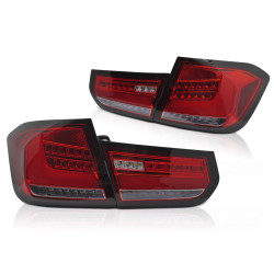 LED BAR ZADNÍ SVĚTLA ČERVENÉ SEQ pro BMW F30 11-15
