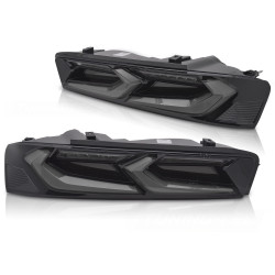 LED ZADNÍ SVĚTLA kouřové BLACK pro CHEVROLET CAMARO 16-18