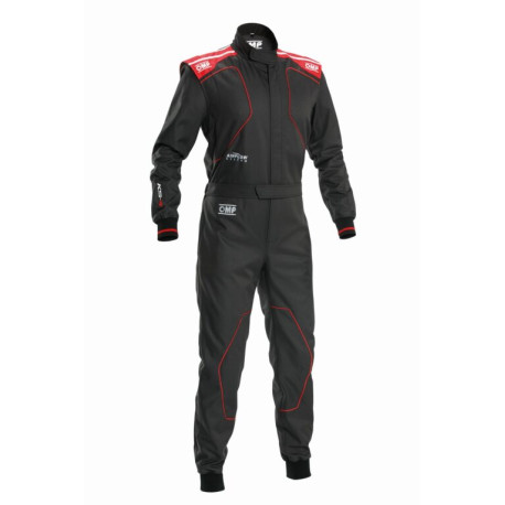 Kombinézy Kartingová kombinéza OMP KS-4 my2026, černá/červená | race-shop.cz