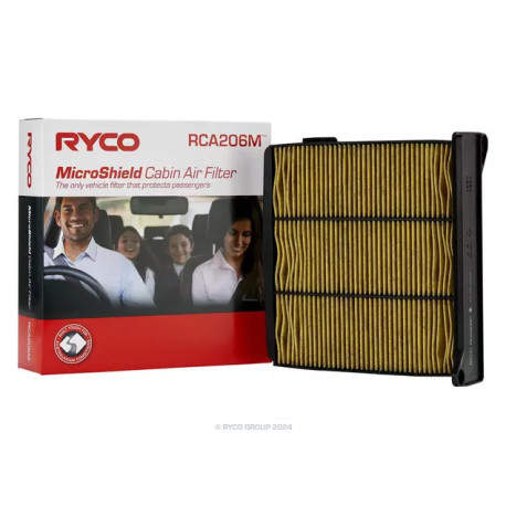 Kabinové filtry RYCO cabin filter with high filtration efficiency RCA206M | race-shop.cz