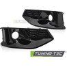 FOG LIGHT COVER GLOSSY BLACK fits AUDI A4 B9 20-24