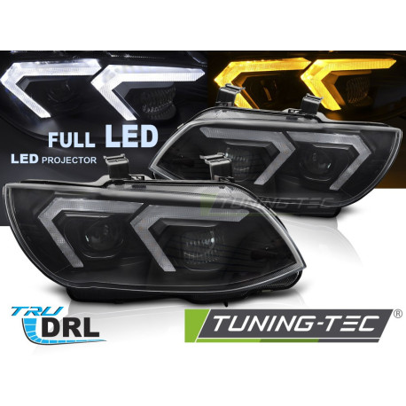 Osvětlení FULL LED SVĚTLOMETY ČERNÉ pasují na BMW E92 / E93 LCI 10-13 | race-shop.cz