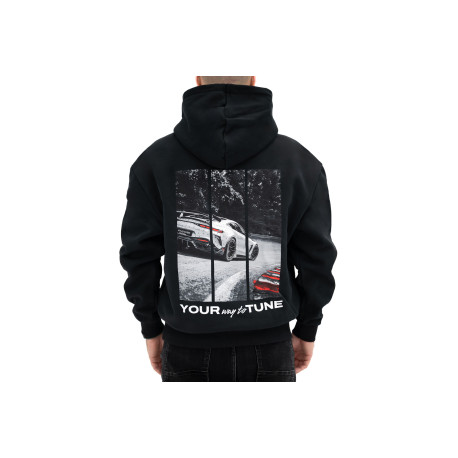 Mikiny a bundy MAXTON Design pánska mikina, černá | race-shop.cz