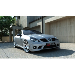 MAXTON DESIGN přední nárazník pro Mercedes SLK R171 AMG 204 Look, sklolaminát