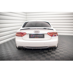 MAXTON DESIGN zadní difuzor pro Audi A5 Sportback 8T Facelift (výfuk 1+1)