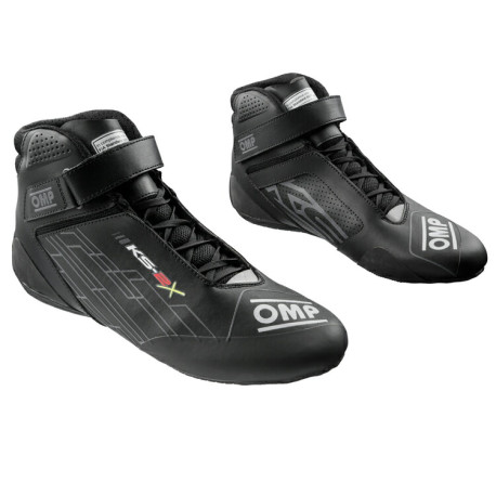 Boty FIA dětské kartingové boty OMP KS-2X, černá | race-shop.cz